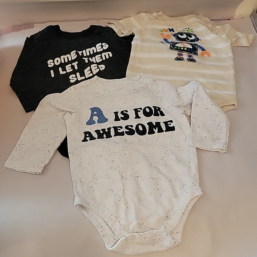 3 Garanimals Onesies